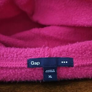 Gap Pink Fleece Sweater XL